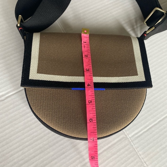 Rothy's Tan and Black Crossbody Bag - Picture 4 of 8